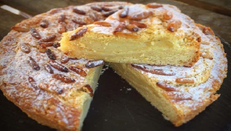 tarte italienne de la grande-mère « torta della nonna »