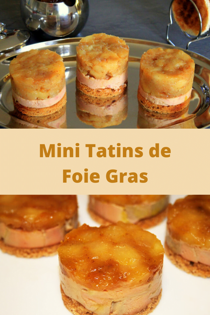 Mini Tatins de Foie Gras