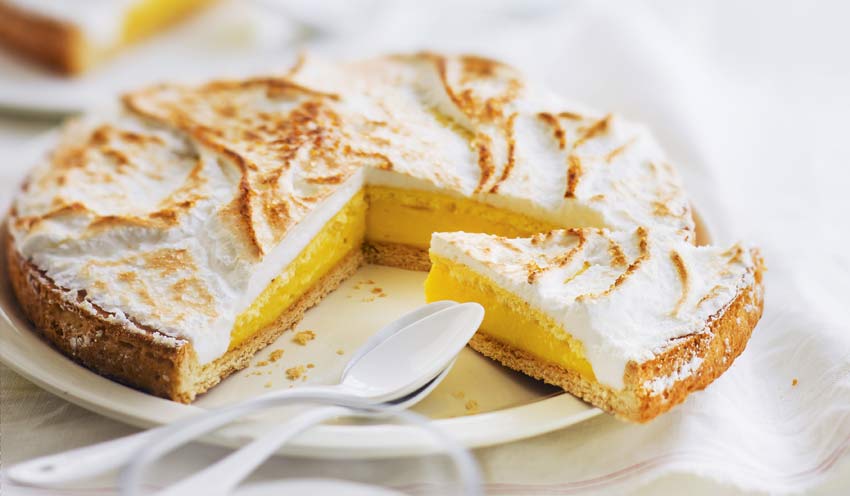 Tarte au citron meringuée