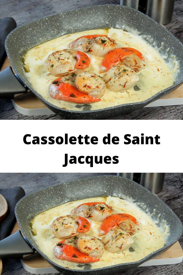 Cassolette de Saint Jacques