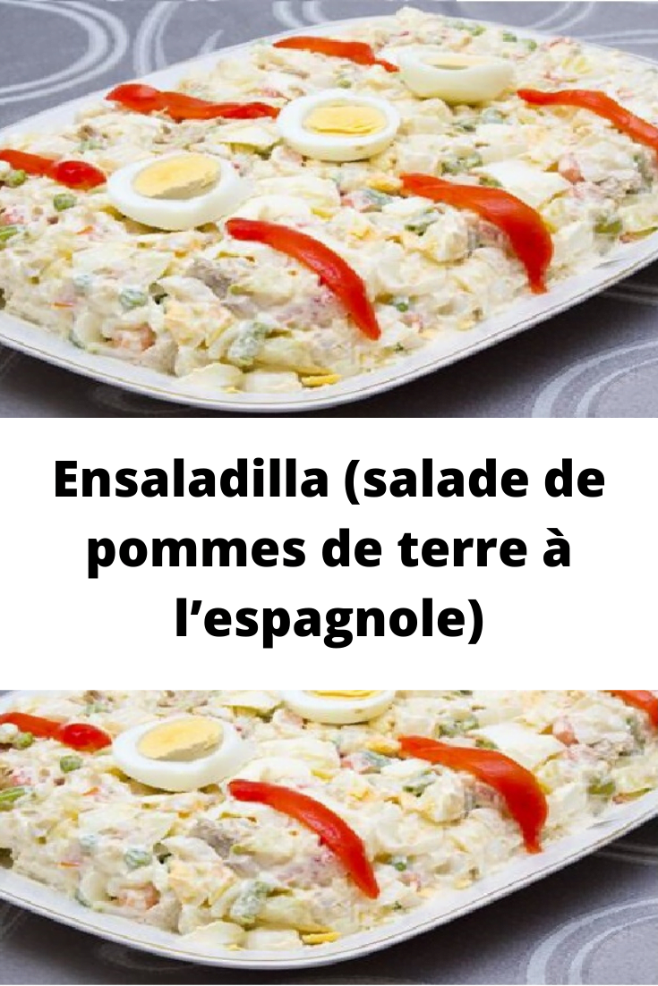 Ensaladilla (salade de pommes de terre à l’espagnole)