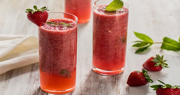 Mojito aux Fraises au Thermomix