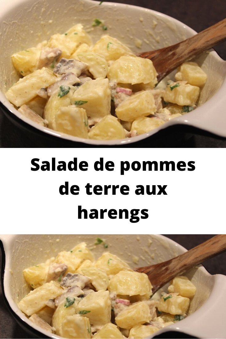 Salade de pommes de terre aux harengs