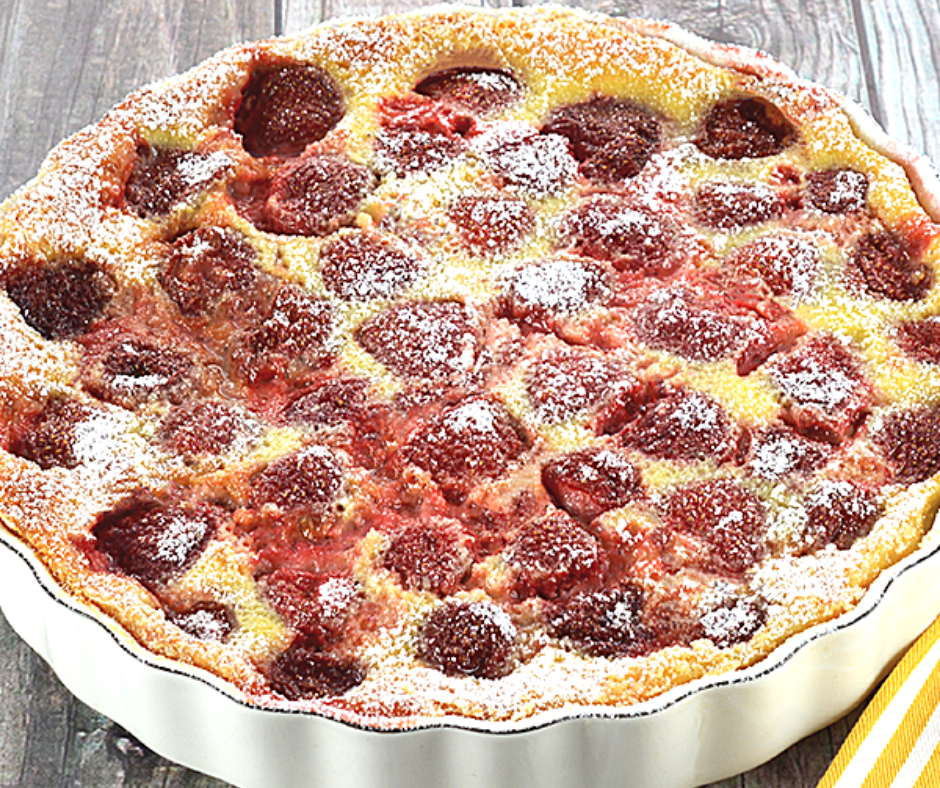 Clafoutis aux Fraises