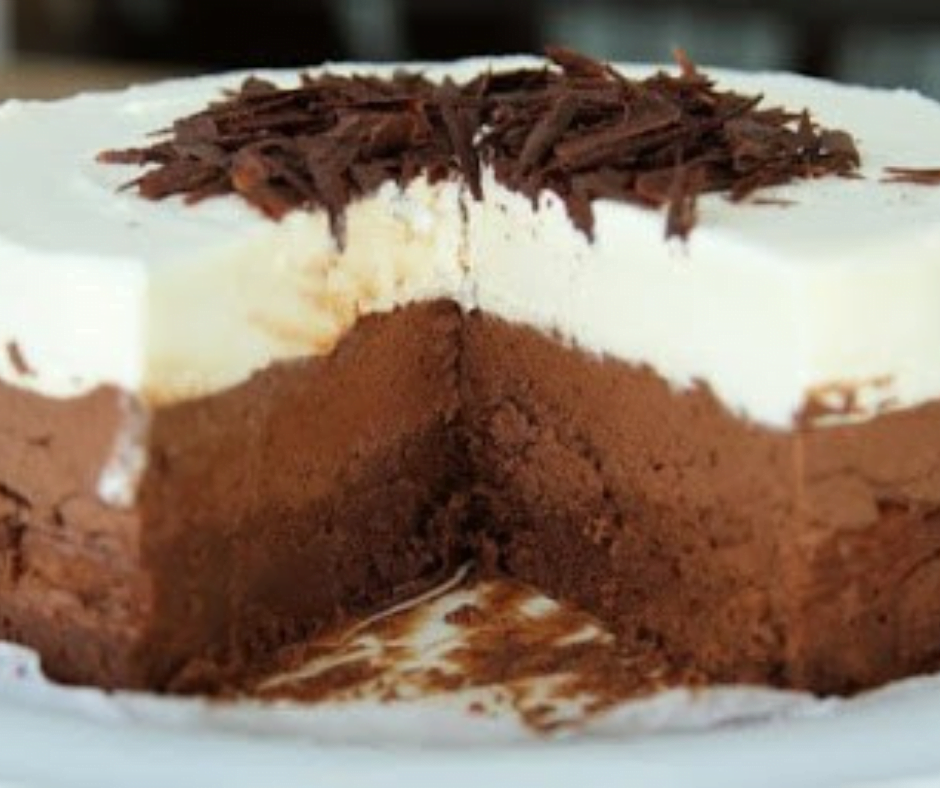 Gâteau aux 3 chocolats